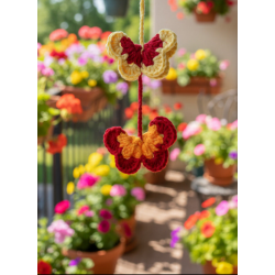 Suspension Spirale Papillon