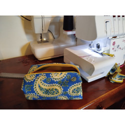 Trousse faite main upcycling