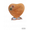 Coeur sur socle "Maman"