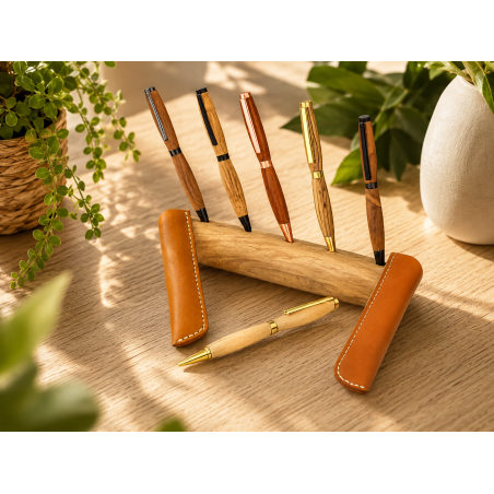stylo en bois fait main