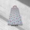 Sac à pain, à baguettes motif flaments roses