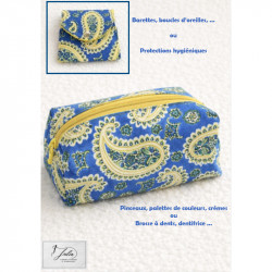 Ensemble trousse de toilette et pochette
