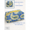 Ensemble trousse de toilette et pochette