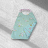 Serviette de table enfant hiboux et lapins