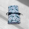 Pochette à bijoux modèle nénuphars roses
