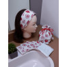 kit soin beauté coeurs rouges