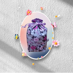kit soin beauté fleuris violet
