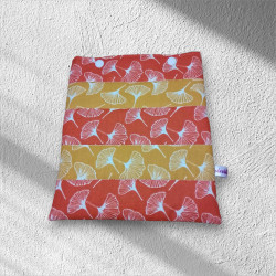 pochette pour liseuse modèle ocre - terracotta 