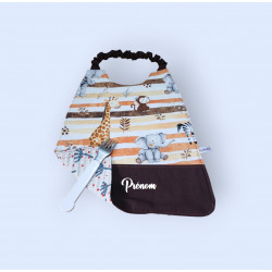serviette de table enfant personnalisée